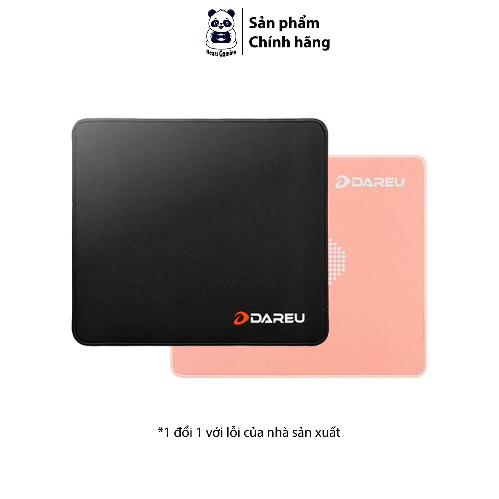 Lót chuột dareu esp101, đen/hồng, r35xd30xc0.5cm