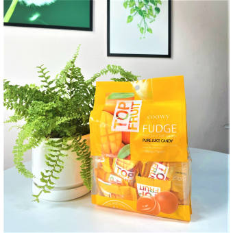 1 MANGO CANDY Gói kẹo dẻo trái cây Top Fruit Coowy Gói  320g thơm ngon