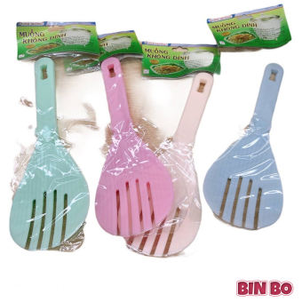 Vá cơm xới cơm muỗng múc cơm chống dính Vĩnh Trường có ba chĩa