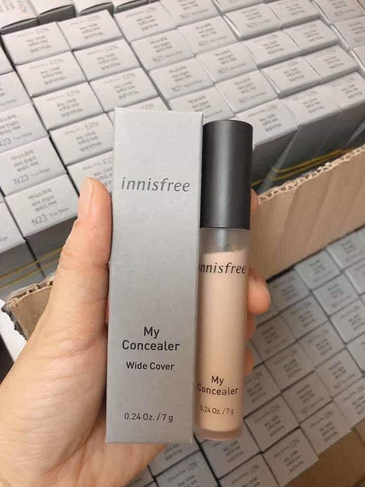 Kem Che Khuyết Điểm Innisfree My Concealer Wide Cover