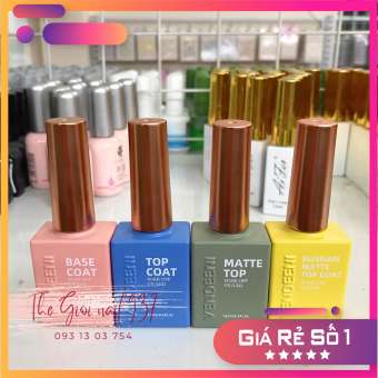 Sơn gel Top bóng - Base (Liên kết) Top lì - Top lì không lem  - VENDEENI - 15ml - TGN937