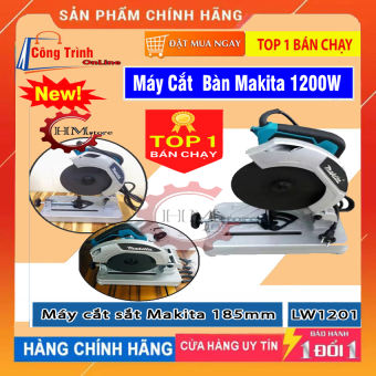 Máy cắt sắt MAKITA mini 185mm thiết kế thon gọn không chiếm nhiều diện tích, dùng trong các ngành cơ khí, công nghiệp, xây dựng, sửa chữa