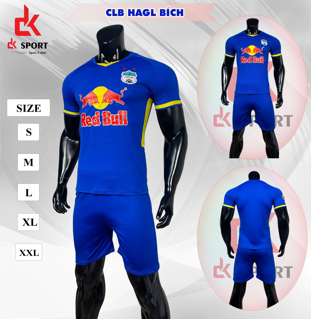 HAGL_Bộ quần áo bóng đá clb Hoàng Anh Gia Lai mẫu chinh thức mùa 2024