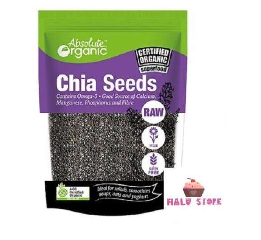 Hạt Chia Úc Absolute Organic Gói 250G - Úc