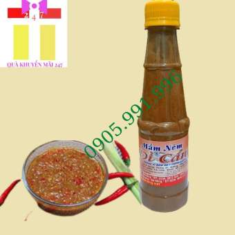Mắm NÊM Dì Cẩn CHAI NHỎ 250g chính gốc đặc sản Đà Nẵng - Quà khuyến mãi 247