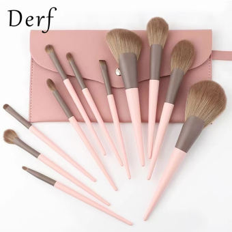 Derf Cọ Đánh Phấn Trang Điểm Bột Macaron Cọ Đánh Phấn Mắt Trang Điểm Cọ Trang Điểm