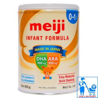 Sữa bột meiji infant formula dành cho bé từ 0-1 tuổi 800g
