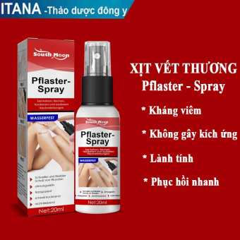 Xịt vết thương ITANA Giúp nhanh lành vết thương, hạn chế nhiễm trùng, sơ cứu vết bỏng, vết loét