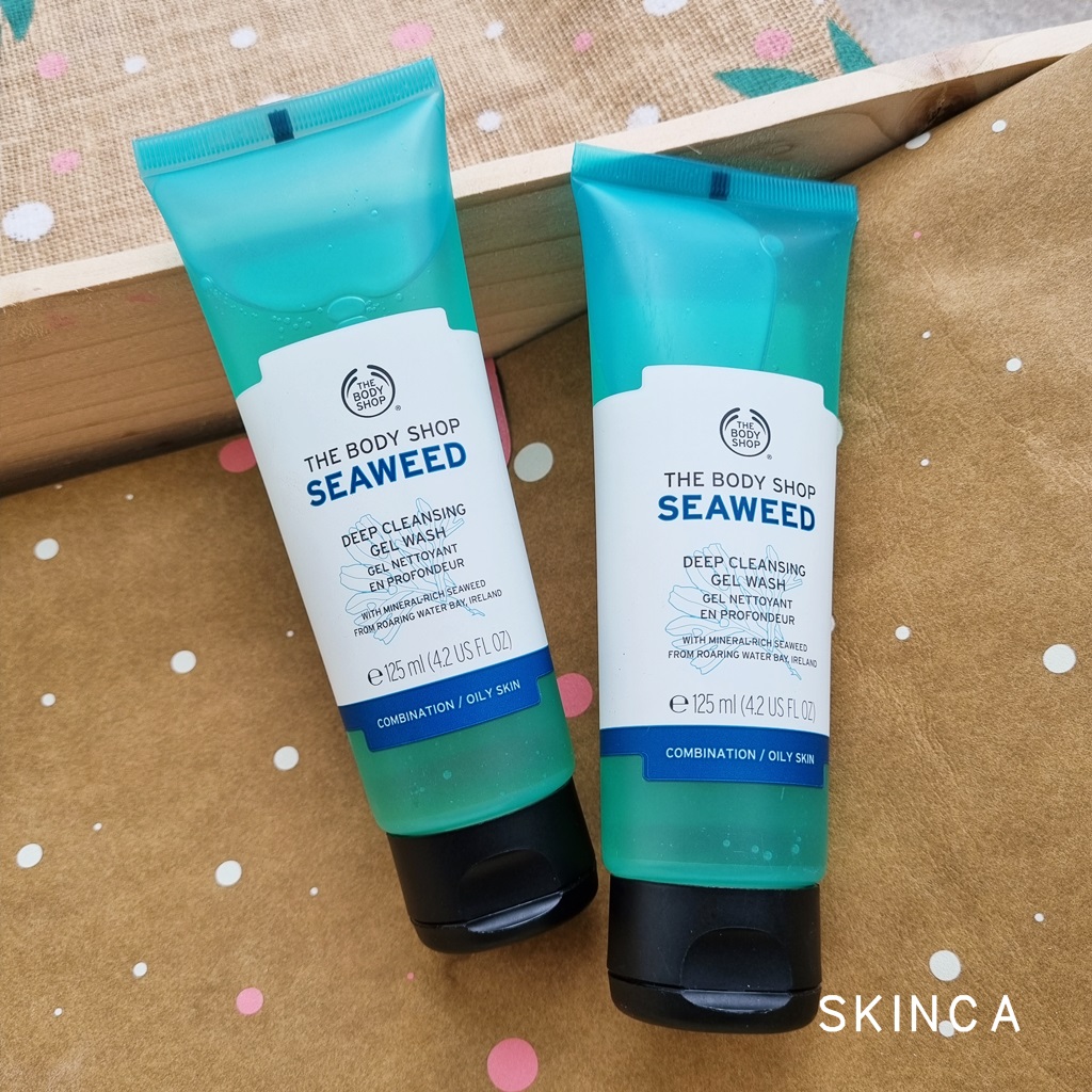 Sữa rửa mặt da dầu The Body Shop Seaweed Deep Cleansing Gel Face Wash 125ml