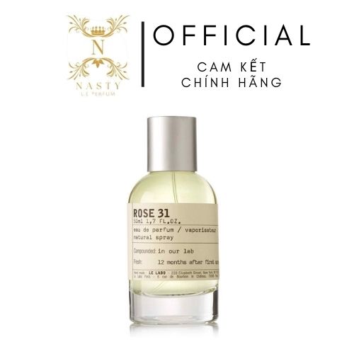 Nước hoa nữ, Nước hoa chiết Hương hoa , gỗ Le Lab.o Róse 31 10ml