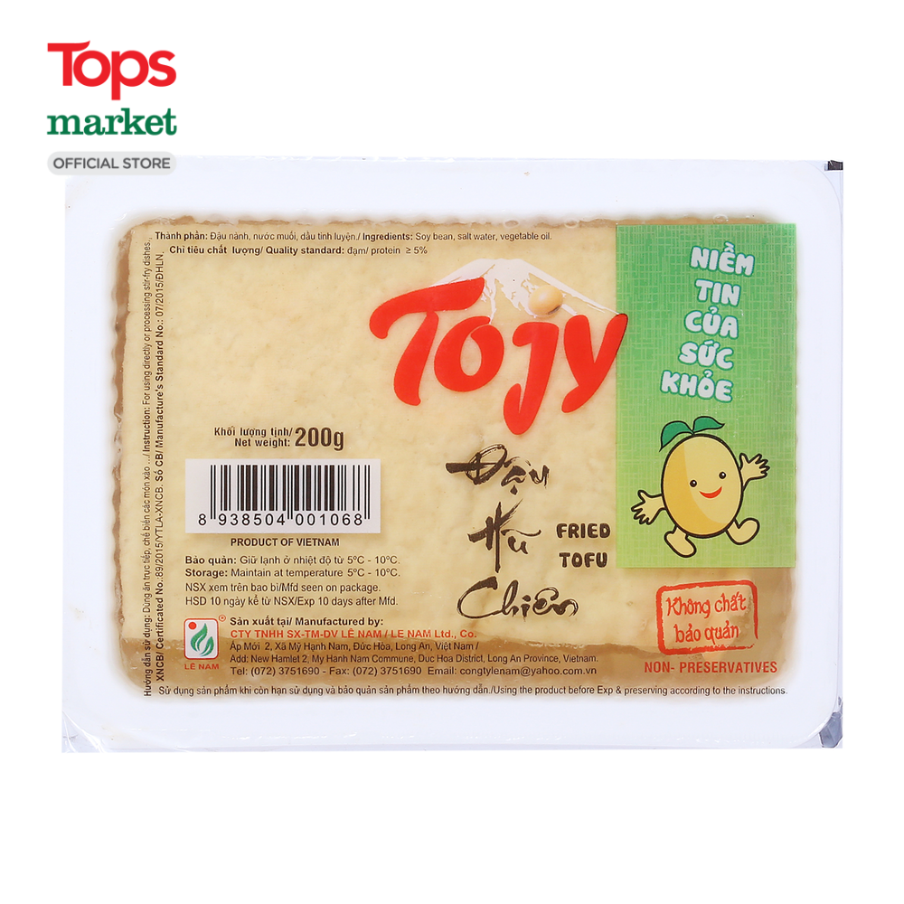 Đậu Hũ Chiên Tojy 200G