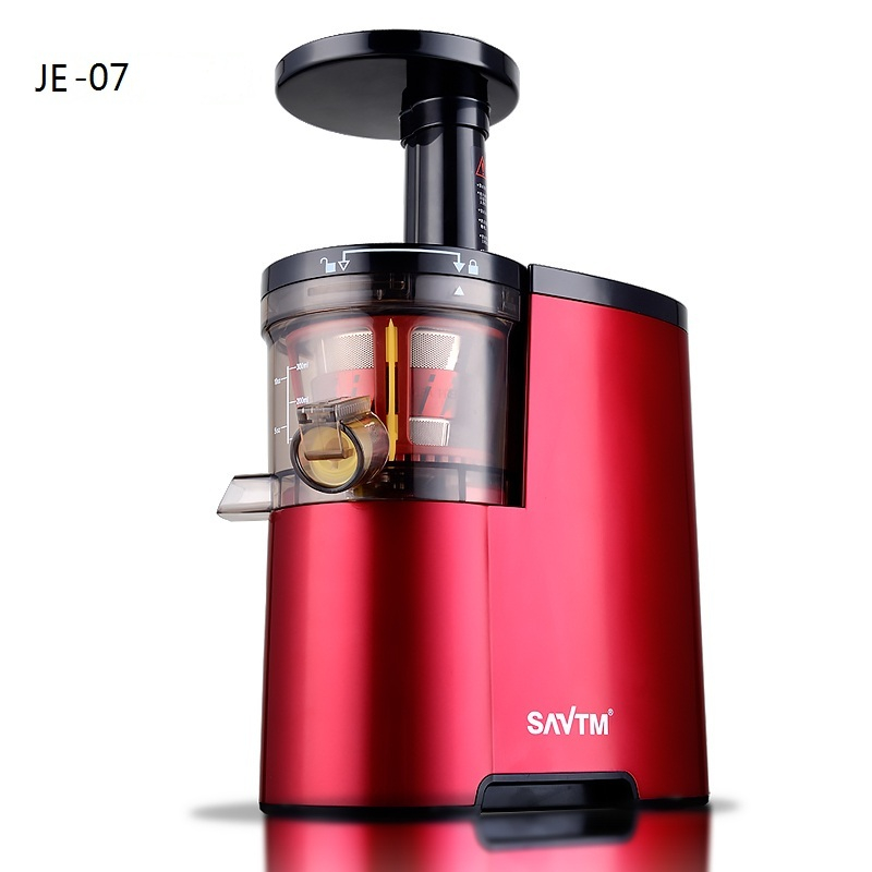 Máy ép chậm, máy ép hoa quả, máy ép chậm giá rẻ SAVTM JE-07, Máy ép trái cây chậm - Hàng chính hãng - Tặng kèm bình nước chứa xịn xò - Bảo hành 12 tháng
