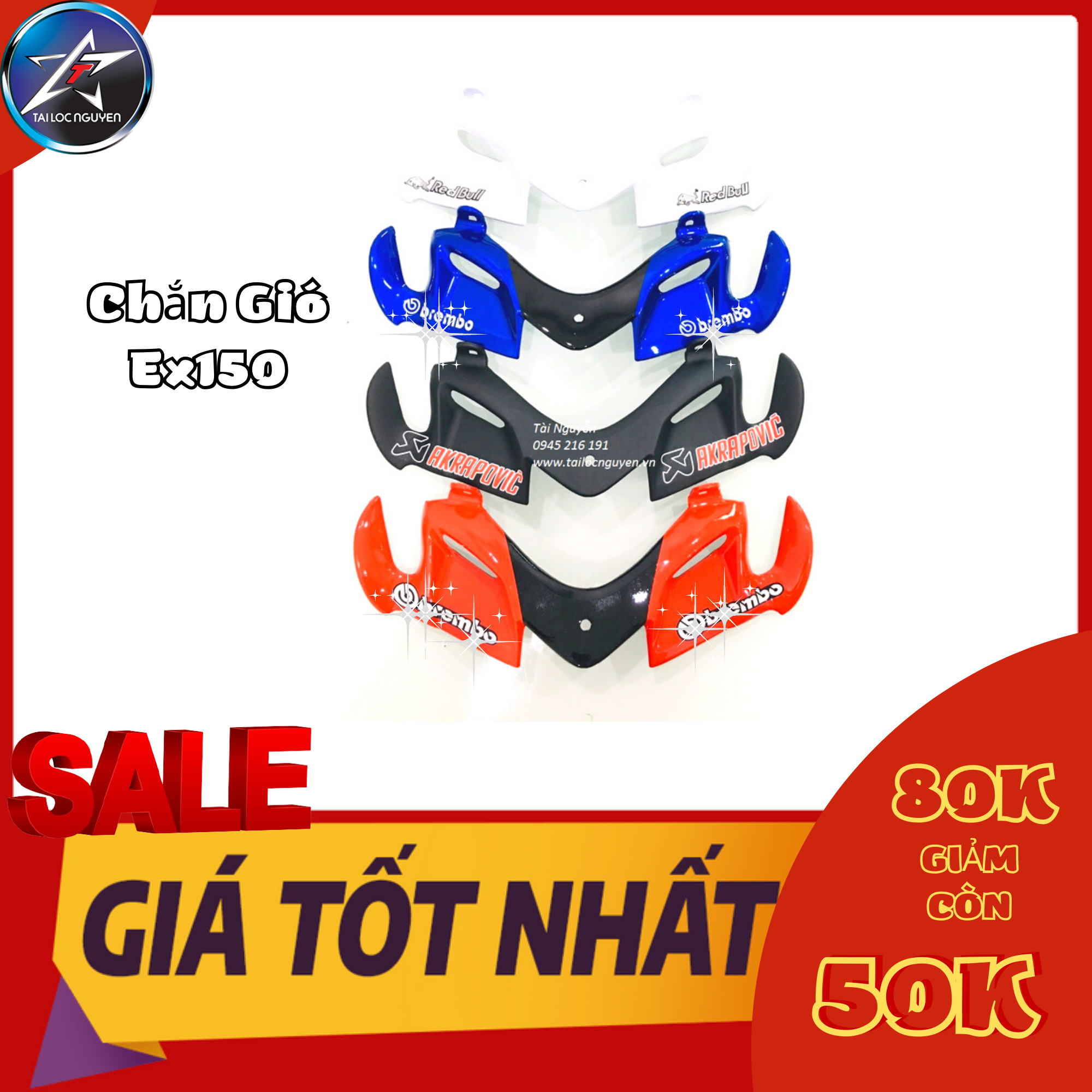 [HCM] [SALE] CÁNH CHIM/ CÁNH LƯỚT GIÓ CHO EXCITER 150