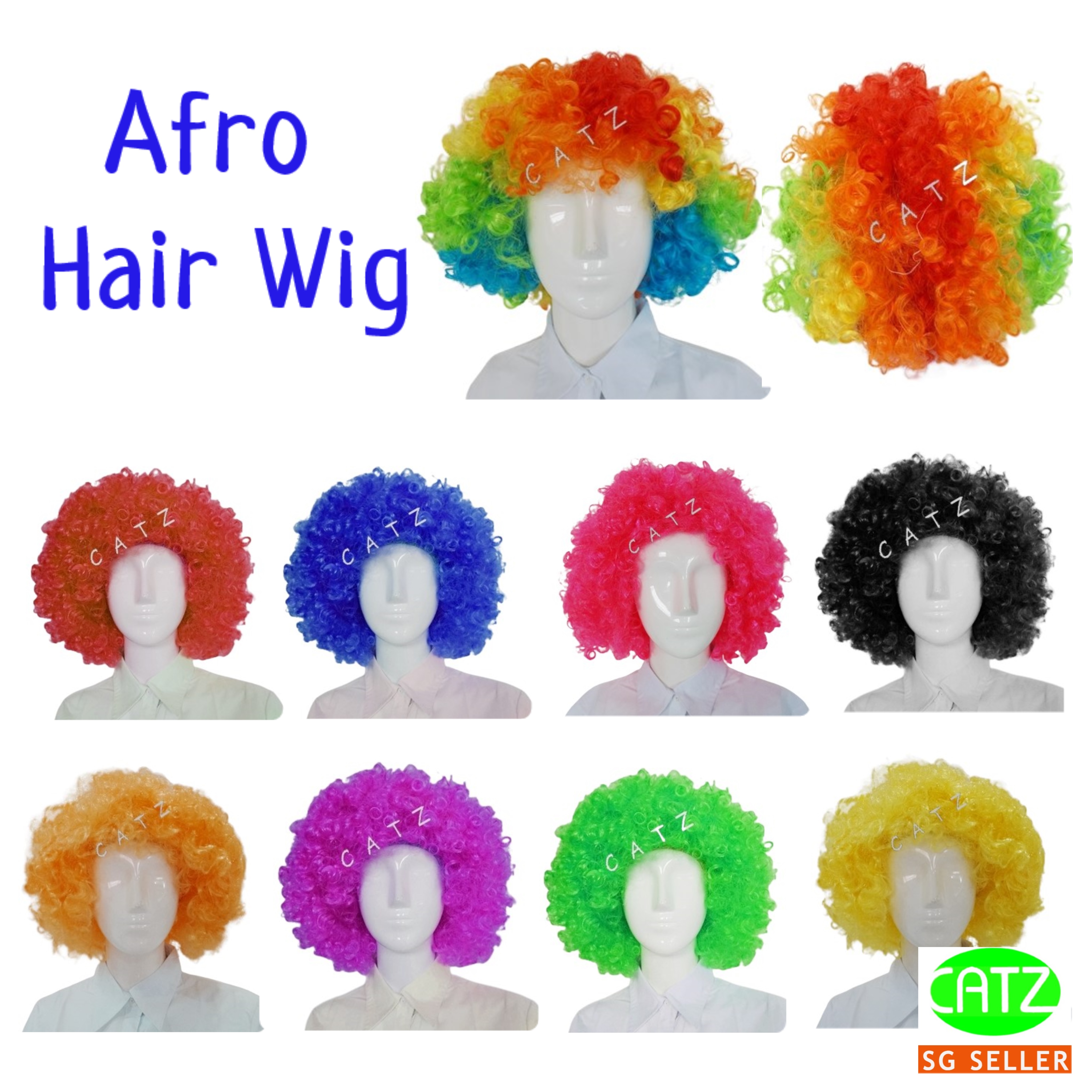 Afro wig shop rental singapore