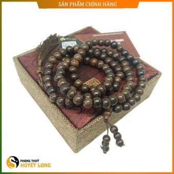 Vòng Tay Chuỗi Tràng Hạt Gỗ Mun Đuôi Công, Vòng Tay Gỗ Tự Nhiên,Vòng Tay Phong Thủy