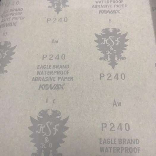 Giấy nhám nước nhập khẩu từ Nhật Kovax p180-p2000