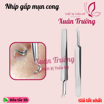 Nhíp gắp mụn đầu đen, mụn cám, sợi bã nhờn | Nhíp gắp mụn cong