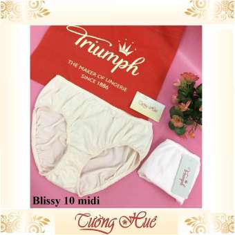 Quần lót nữ Triumph Blissy 10 Midi quần lưng cao nguyên mông.