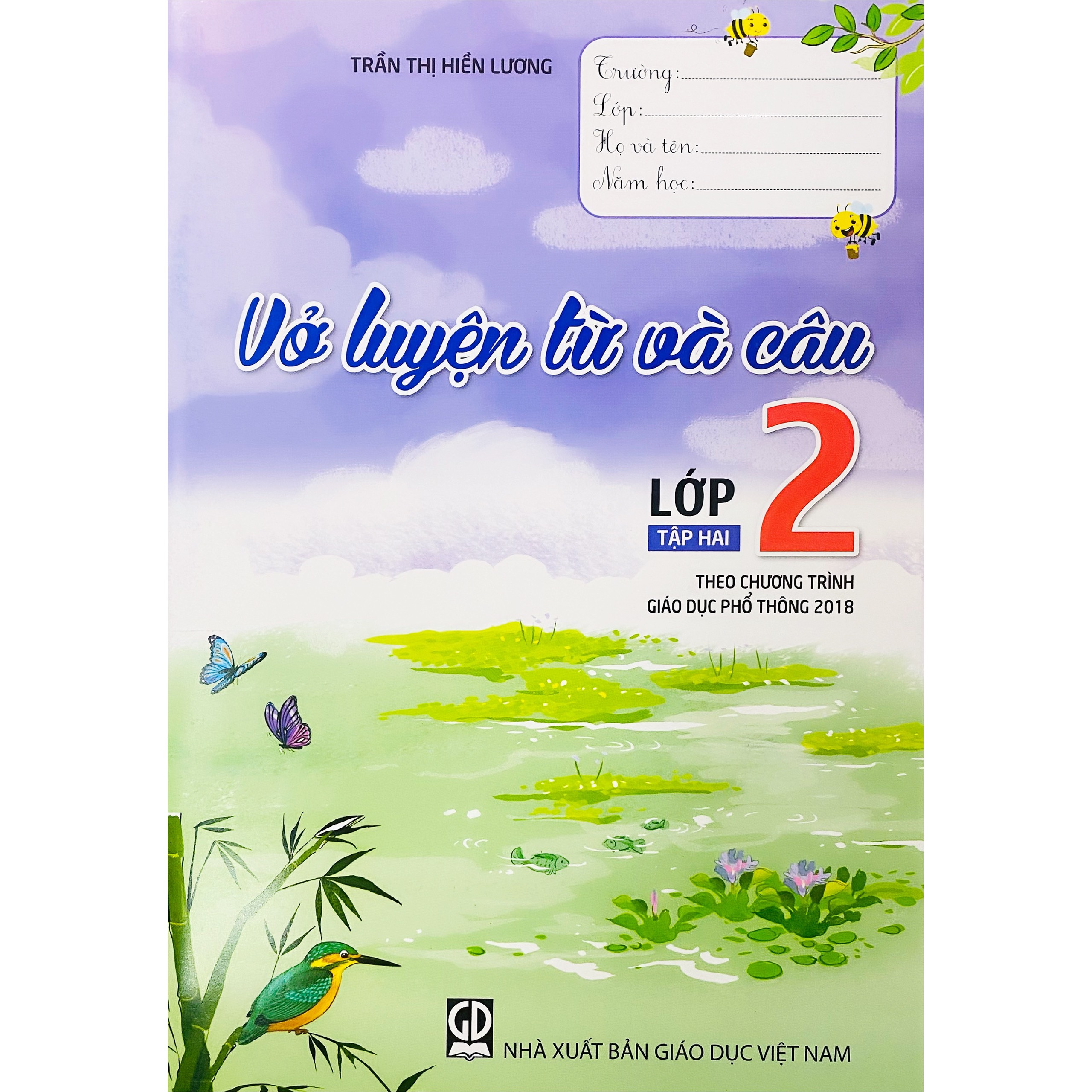 Edubook - Vở luyện từ và câu lớp 2 tập 2