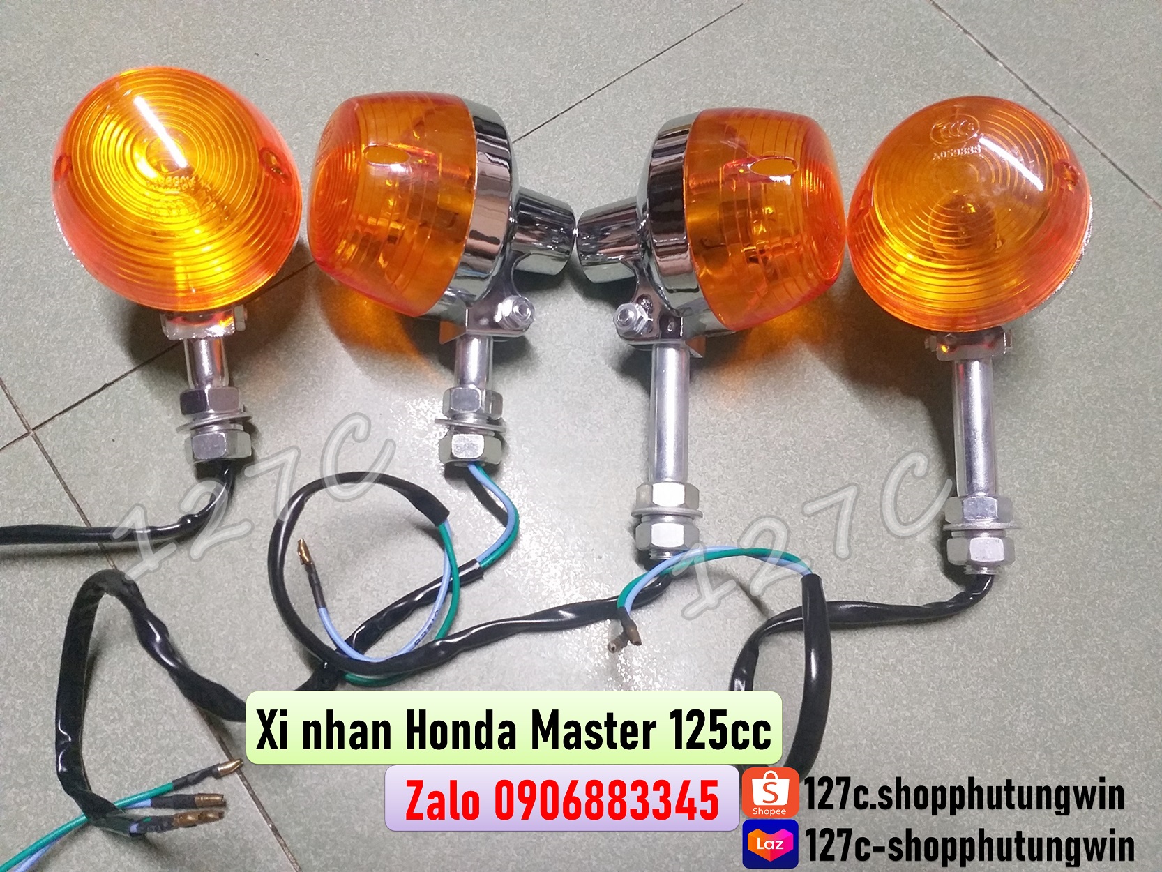 Xi nhan honda master 125cc/ custom 125cc