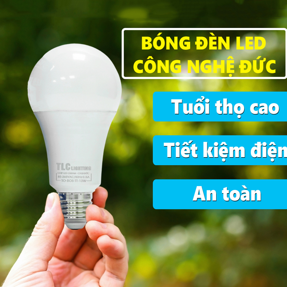 Bóng Đèn Tròn - Bóng Đèn LED Búp OS 3W - 6W - 8W - 10W - 13W Thiết Kế Sang Trọng Đèn Siêu Sáng, Không Tỏa Nhiệt, Giá Siêu Rẻ, Tiết Kiệm Chi Phí. Bảo Hành Uy Tín 30 tháng