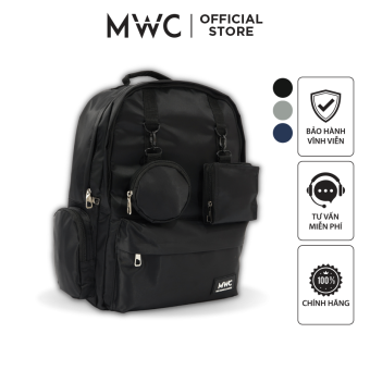 BALO MWC 1161 - Balo Unisex Nhiều Ngăn Tiện Lợi, Đa Năng, Đi Học, Đi Làm, Đi Chơi, Chống Sock, Chống Nước Thời Trang