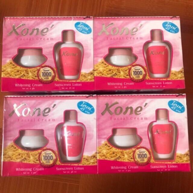  Combo 4 hộp kem Kone chính hãng Thái Lan 