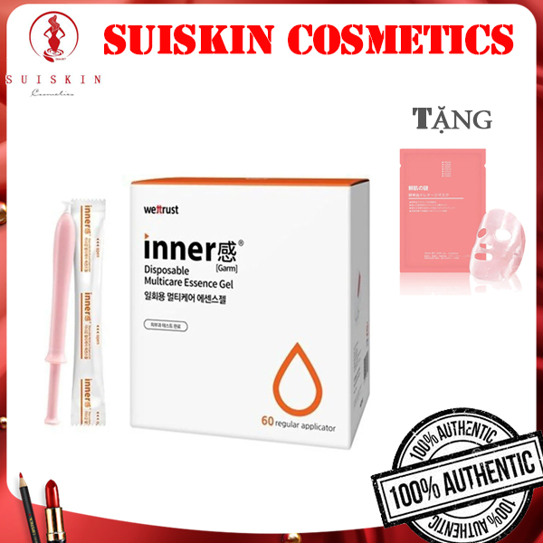 Đũa thần dung dịch phụ nữ Wettrust Inner Garm Gel Hàn Quốc - Kít Hồng Thơm Vùng Kín, Ngừa Hôi Cân Bằng PH