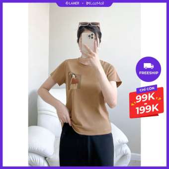 Áo Thun VIENTRAN In Hình Cô Gái V61S22H037