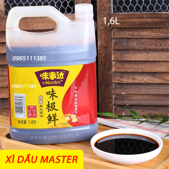 Xì Dầu Master 1,6 Lít_Nội Địa TQ✅ ✅