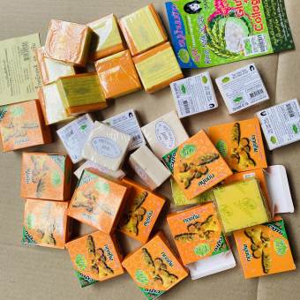 XÀ PHÒNG TINH CHẤT NGHỆ - CAM GALONG- CÁM GẠO JAM CHÍNH HÃNG THÁI LAN - SOAP NGHỆ CHÍNH HÃNG