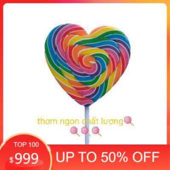 KẸO MÚT CẦU VÒNG HỘP 50 CHO BÉ ( gồm 2 loại hình tim và hình tròn)