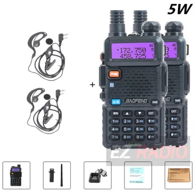 Baofeng UV 5R Walkie Talkie 10KM UV5R CB Radio Receiver Station Two-way Walkie-talkies 4PCS 2PCS Powerful UV-5r UV 82 UV 9R dmr (3)