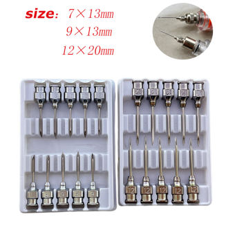 Kim tiêm inox vô trùng dùng trong thú y (Size 7, 9, 12) - 1 vỉ X 10 kim, kim tiêm thú y cho gia súc