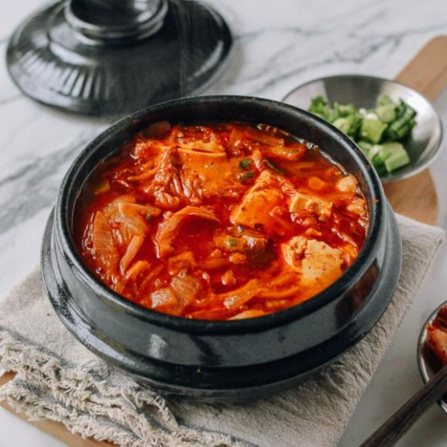 Bột ớt vẩy Ourhome gói 1kg lên màu đẹp tiết kiệm dùng kimchi