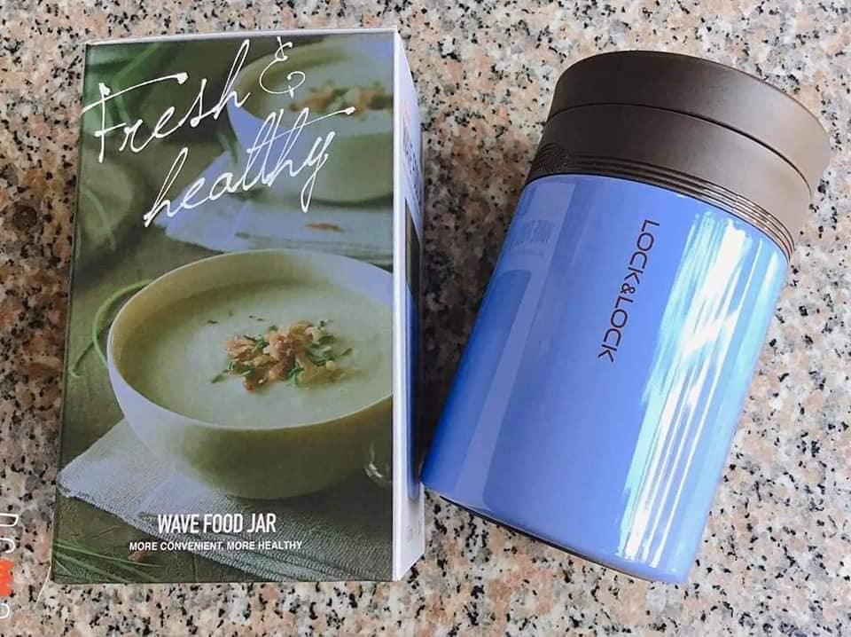 Bình ủ cháo giữ nhiệt lock and lock 500ml