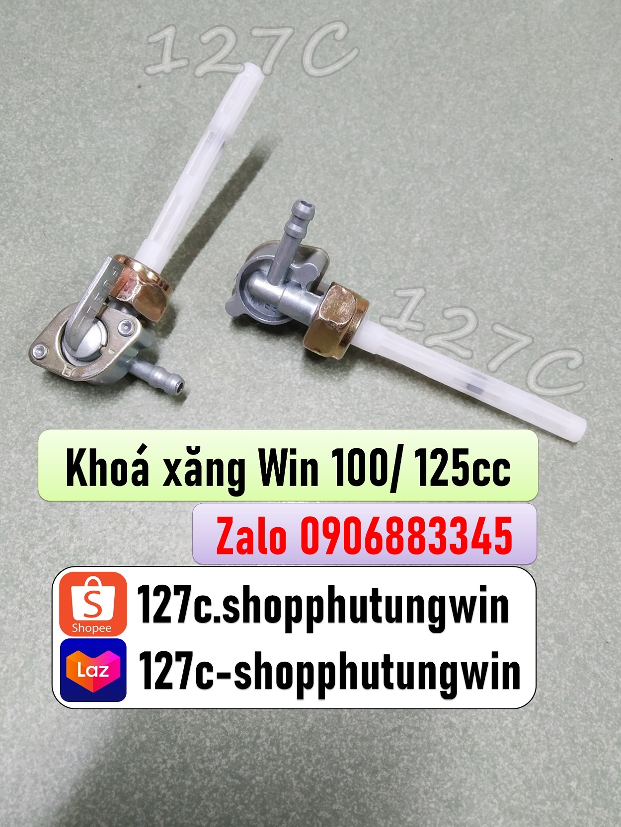 Khoá xăng win 100/ 125cc