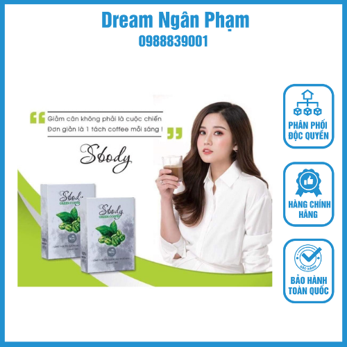 Giảm Cân Nấm Sbody Slim Coffee