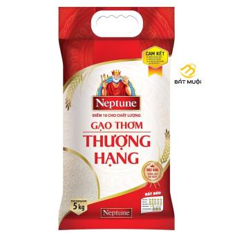 Gạo thơm thượng hạng Neptune túi 5kg