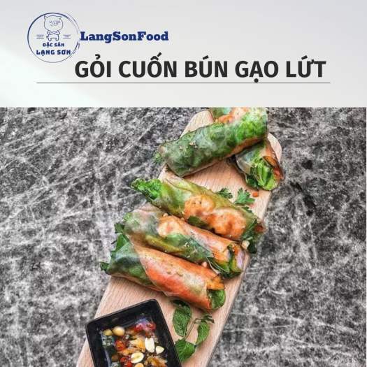 Bún gạo lứt huyết rồng giảm cân eat clean ăn kiêng LangSonFood làm từ 100% gạo lứt huyết rồng gói 500g