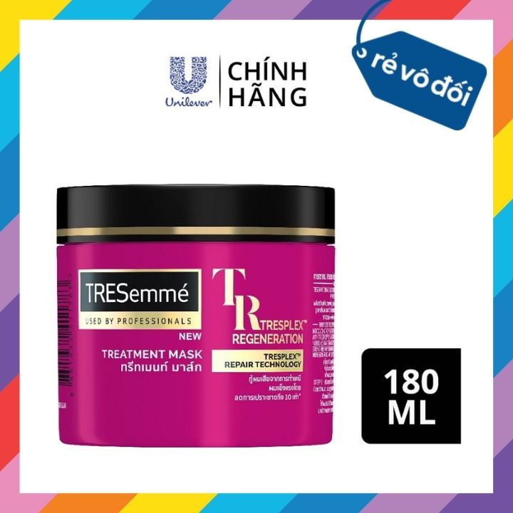 Kem Ủ Tóc Suôn Mượt Tresemmé Salon Keratin Smooth SalonQuality Treatment Mask 180ml Nuty Cosmetics #31 Kem Ủ Tóc Suôn Mượt Tresemmé Salon Keratin Smooth SalonQuality Treatment Mask 180ml Nuty Cosmetics