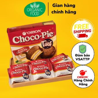 Bánh ChocoPie socola Orion hộp 6 bánh và 2 bánh - Quà tặng ngày Tết, tặng bạn bè, người thân, người yêu