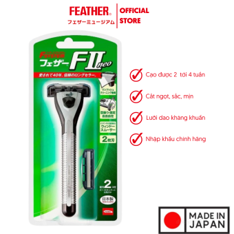 Dao  cạo 2 lưỡi Feather razor FII NEO
