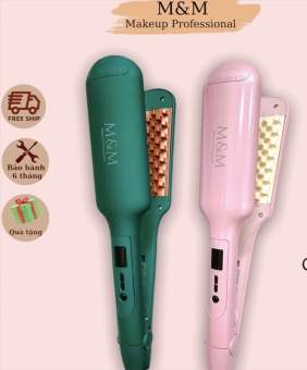 MÁY DẬP PHỒNG CHÂN VUÔNG , Máy tạo kiểu tóc KAW, Máy dập xù mini phiên bản mới uốn phồng chân tóc máy dập xù chỉnh nhiệt, gợn sóng xoăn, bảo vệ tóc không gây hư tổn.