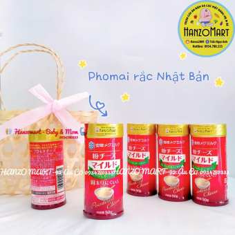 Phô Mai Rắc Nội Địa Nhật Bản Cho Bé Từ 6M+