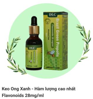 Feeship+voucher 20k KEO ONG XANH BRAZIL DLC- HÀNG CHÍNH HÃNG 100%, KHÁNG SINH TỰ NHIÊN HÀM LƯỢNG FLAVONOIDS 28mg/ml  TỦ THUỐC CỦA GIA ĐÌNH LÀM LÀNH, KHÁNG VIÊM, PHÒNG CHỐNG VIÊM NHIỄM ĐƯỜNG HÔ HẤP TRÊN-TAI-MŨI-HỌNG-DẠ DÀY