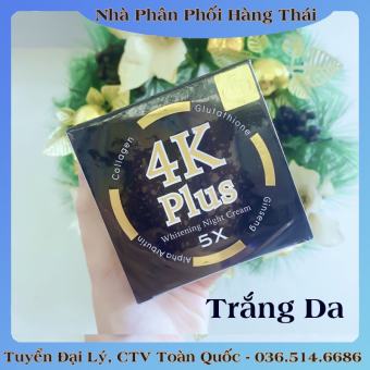 Kem dưỡng da 4K PLUS & Serum 4K PLUS 5X WHITENING - Hàng Nội Địa Thái Lan