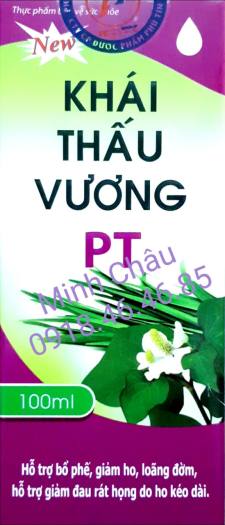 Khái thấu vương PT hỗ trợ bổ phế, giảm ho, loãng đờm