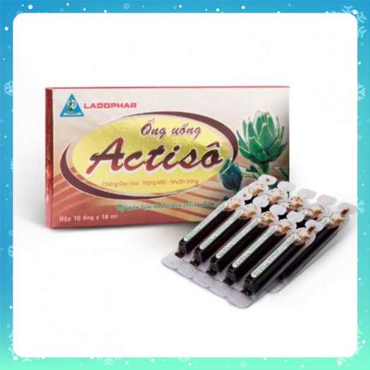 Hộp ống uống Atisô 10ml x 10 ống (Ghi - Đỏ)|Siêu thị trực tuyến 247