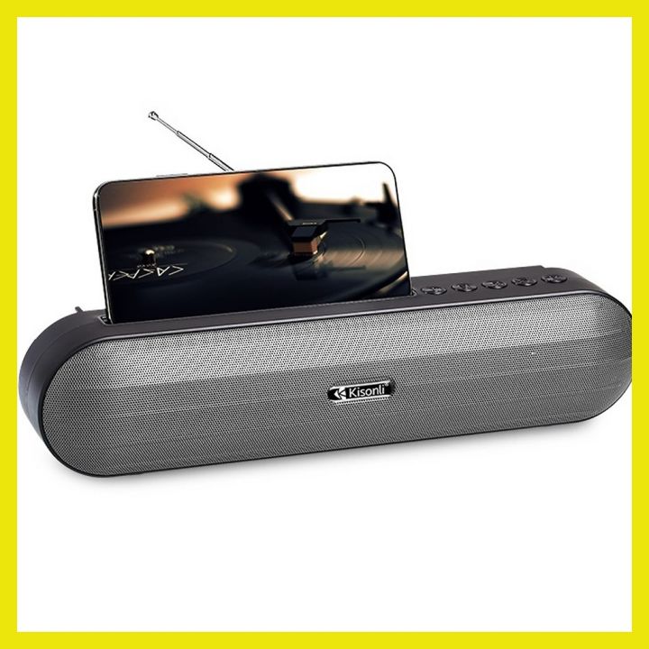 Loa bluetooth kisonli ks1988 mini mới nhất, loa không dây bass mạnh âm thanh đỉnh
